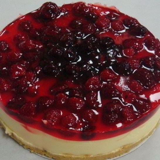 Рецепт чизкейка с ягодным топпингом