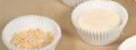 чизкейки с белым шоколадом и клюквой. Шаг 3