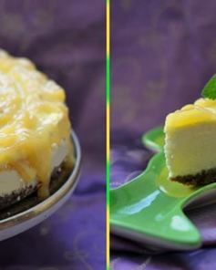 Лимонный чизкейк