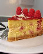 Малиновый чизкейк