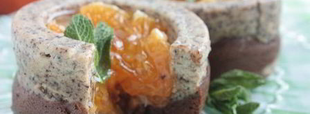 новогодние пирожные-чизкейки. Шаг 11