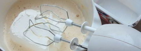 новогодние пирожные-чизкейки. Шаг 3