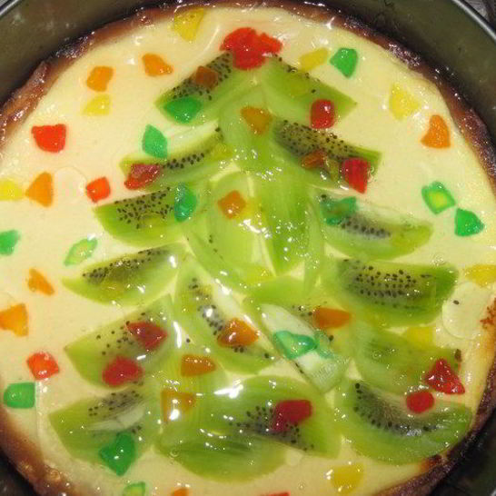 Рецепт новогоднего чизкейка