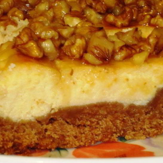 Рецепт орехового чизкейка