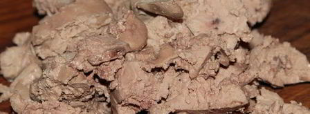 печеночный чизкейк с орехами и грибами. Шаг 6