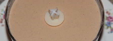 печеночный чизкейк с орехами и грибами. Шаг 8