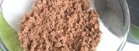 шоколадно-лимонный чизкейк со вкусом горького миндаля. Шаг 2