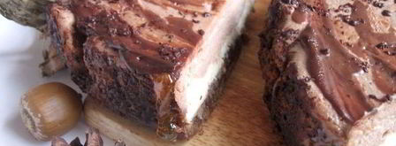 шоколадно-лимонный чизкейк со вкусом горького миндаля. Шаг 16