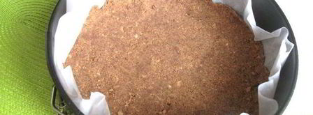 шоколадно-лимонный чизкейк со вкусом горького миндаля. Шаг 4