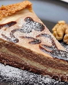 Шоколадно-творожный чизкейк в мультиварке