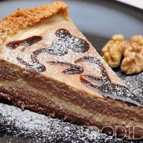 Рецепт шоколадна-творожного чизкейк в мультиварке