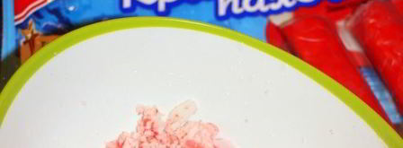 сырный чизкейк с крабовыми палочками. Шаг 2