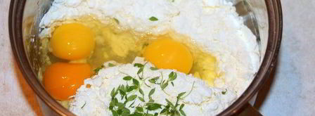 сырный чизкейк с крабовыми палочками. Шаг 3