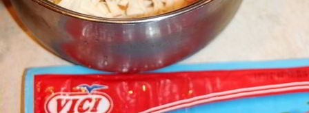 сырный чизкейк с крабовыми палочками. Шаг 4