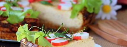 сырный чизкейк с крабовыми палочками. Шаг 7