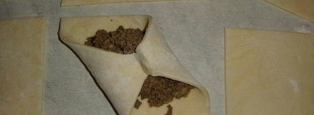 домашние слойки с печенью. Шаг 15