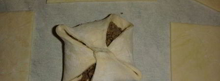 домашние слойки с печенью. Шаг 16