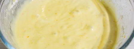 апельсиновый кекс с изюмом на оливковом масле. Шаг 3