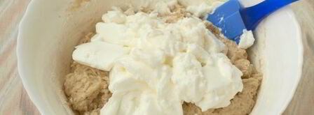 банановый кекс с вишней. Шаг 8