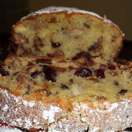 Фруктово-ореховый кекс