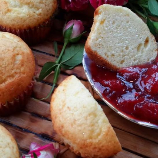 Рецепт идеальных творожных кексов