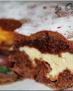 Кекс кабачковый с сырным кремом