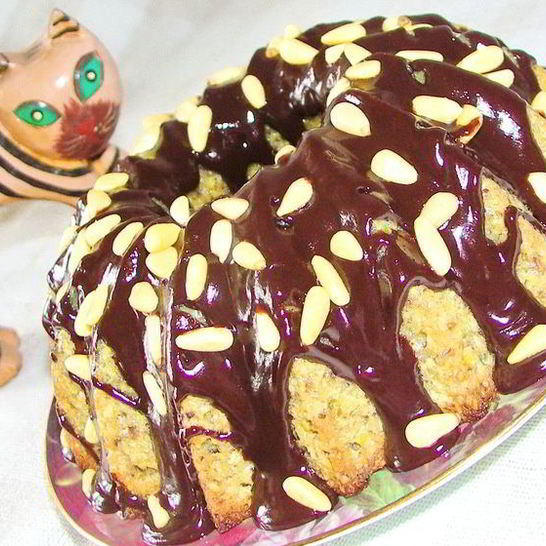 Рецепт кекса халва в шоколаде