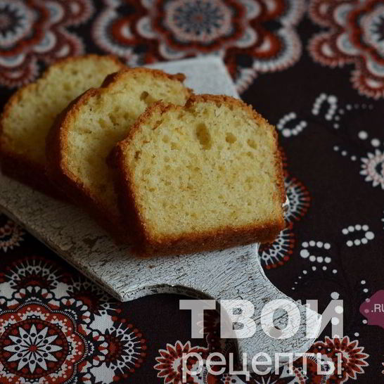 Рецепт кекса на сметане