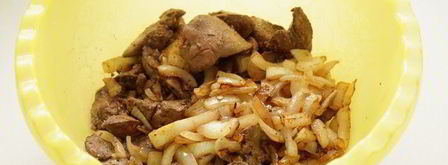 кекс печеночный с сыром. Шаг 2