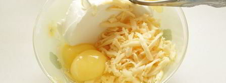 кекс печеночный с сыром. Шаг 6