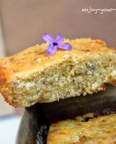 Кекс с грушей