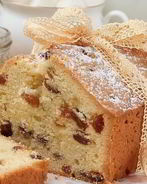 Кекс с изюмом