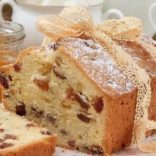 Рецепт кекса с изюмом