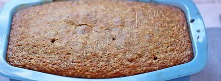 кекс с маком, какао и ягодами. Шаг 14