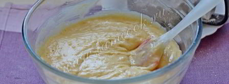 кекс с маком, какао и ягодами. Шаг 6