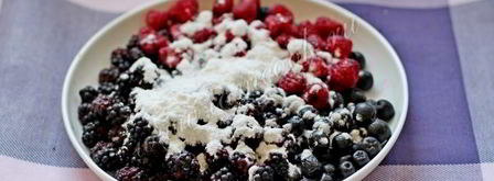 кекс с маком, какао и ягодами. Шаг 9