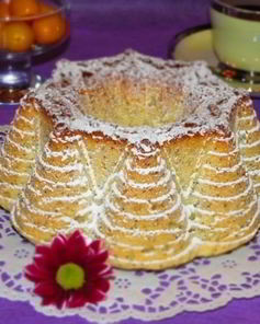 Кекс с маково-лимонной начинкой