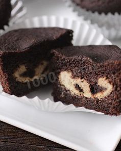 Кекс с начинкой внутри