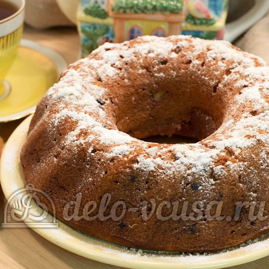 Рецепт кекса с шоколадной крошкой