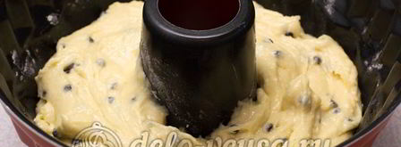 кекс с шоколадной крошкой. Шаг 6