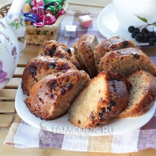 Рецепт кекса с вареньем