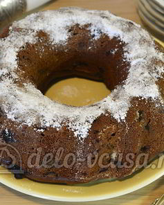 Кекс со смородиной