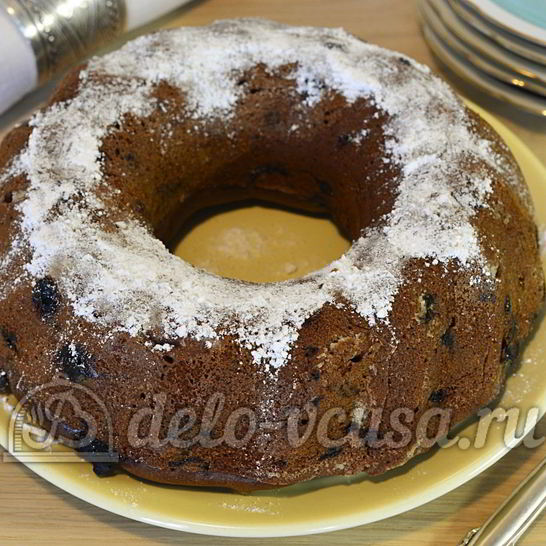 Рецепт кекса со смородиной