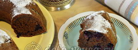 кекс со смородиной. Шаг 14