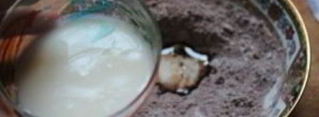 кекс в микроволновке без яиц. Шаг 3