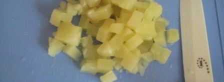 кекс экзотика с ананасом и кокосом. Шаг 3