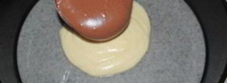 кекс зебра на сметане. Шаг 12