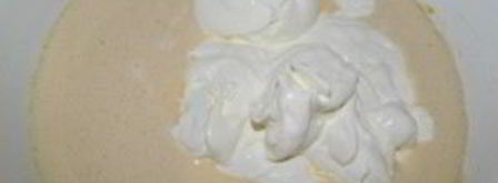 кекс зебра на сметане. Шаг 3