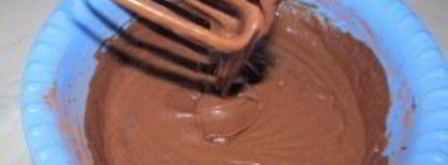 кекс зебра на сметане. Шаг 10