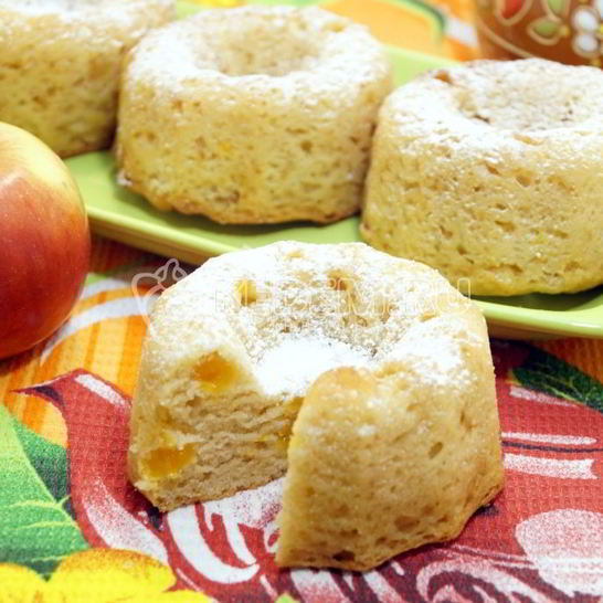 Рецепт кексов без яиц